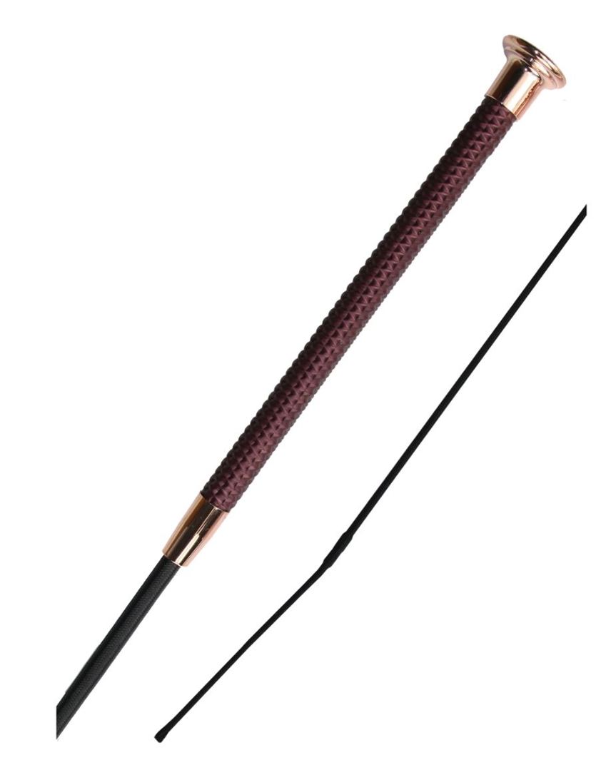 Damson Woof Wear Diamond Dressage Whip