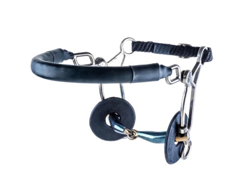 Blue Sweet Iron Trust Sweet Iron Hackamore Combi Short Eliptical