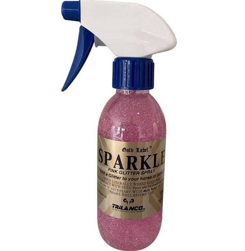 Pink Gold Label Sparkle Spray