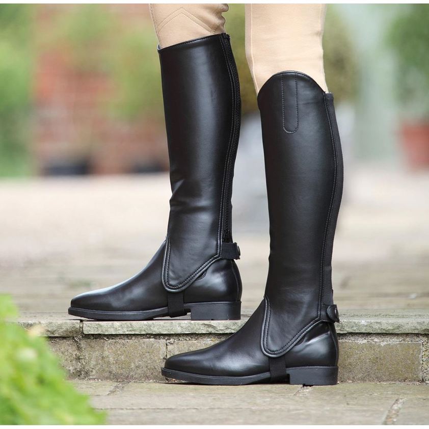 Black Shires Lined Gaiters