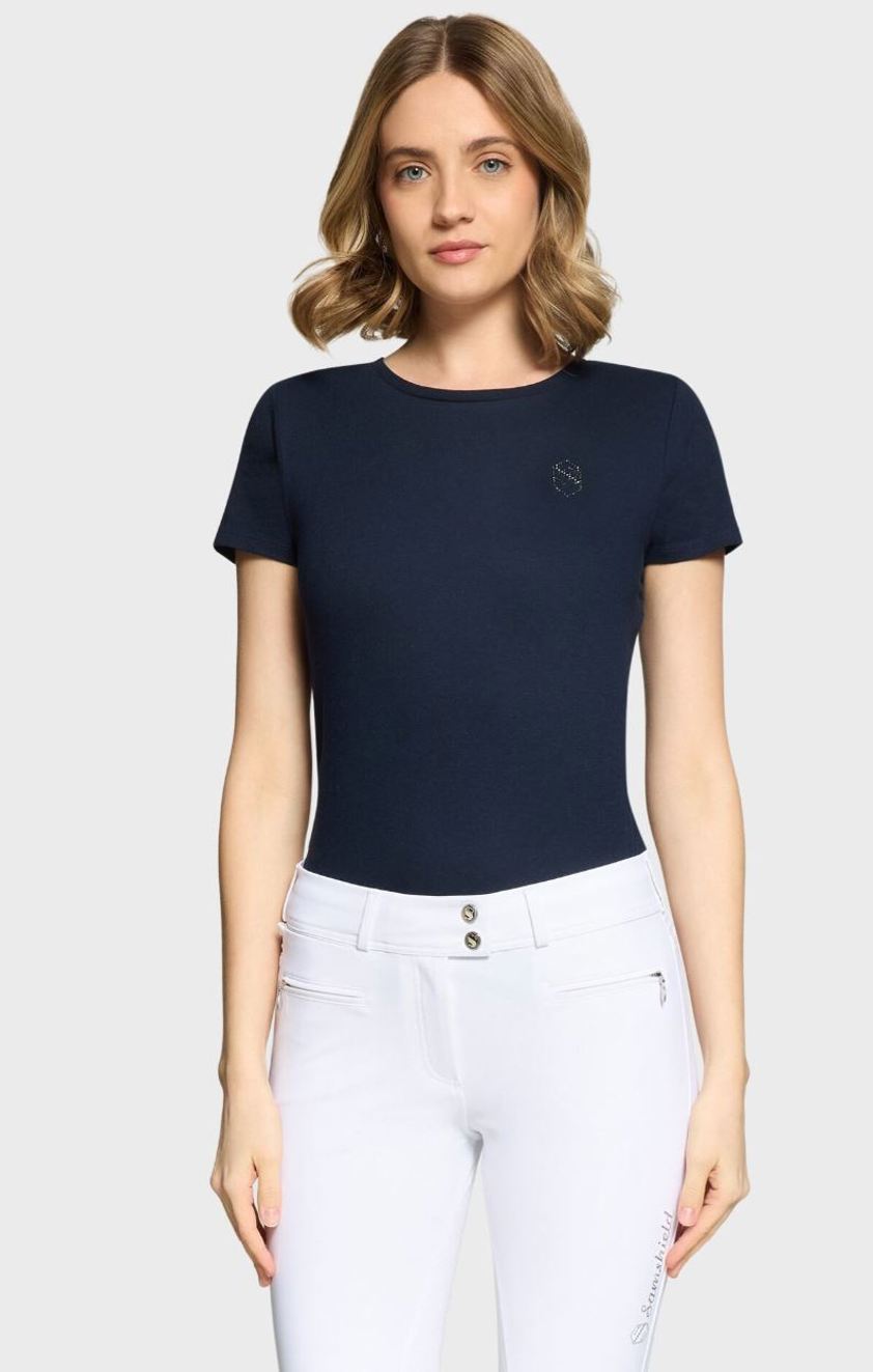 Navy Samshield Stella T-Shirt