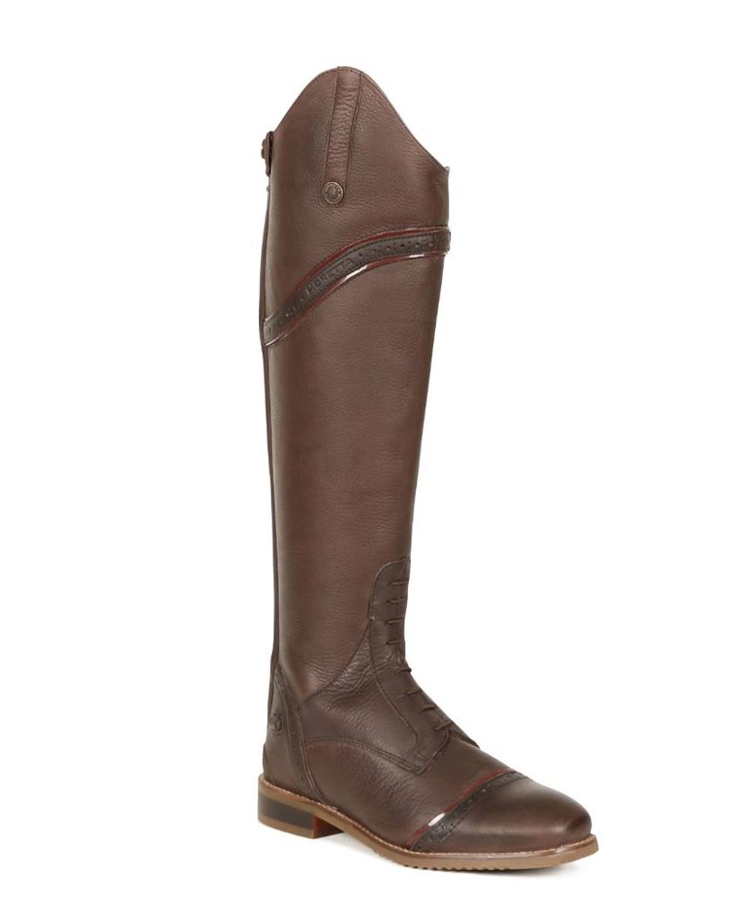 Brown Moretta Constantina Riding Boots