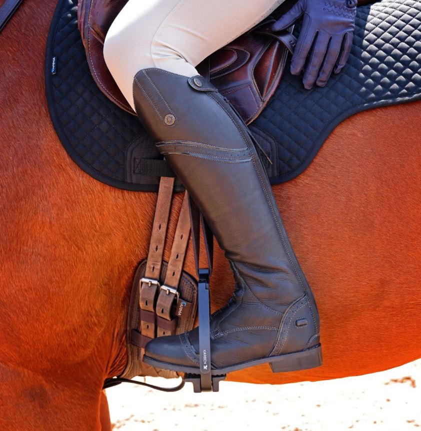 Black Moretta Constantina Riding Boots