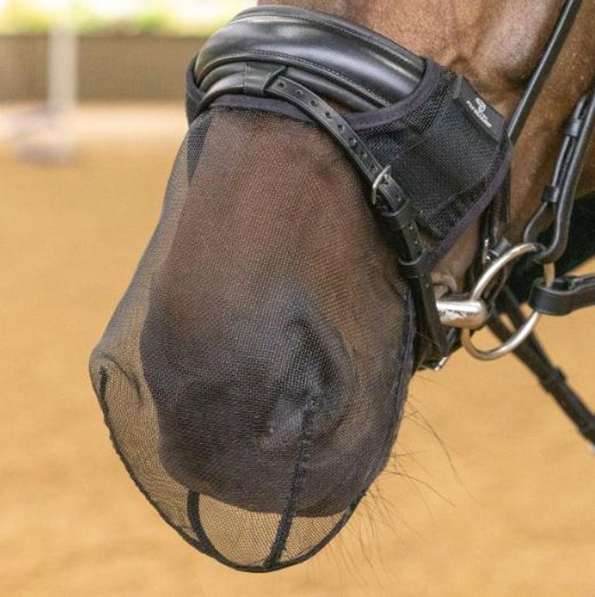Black Shires FlyGuard Pro Bridle Nose Net