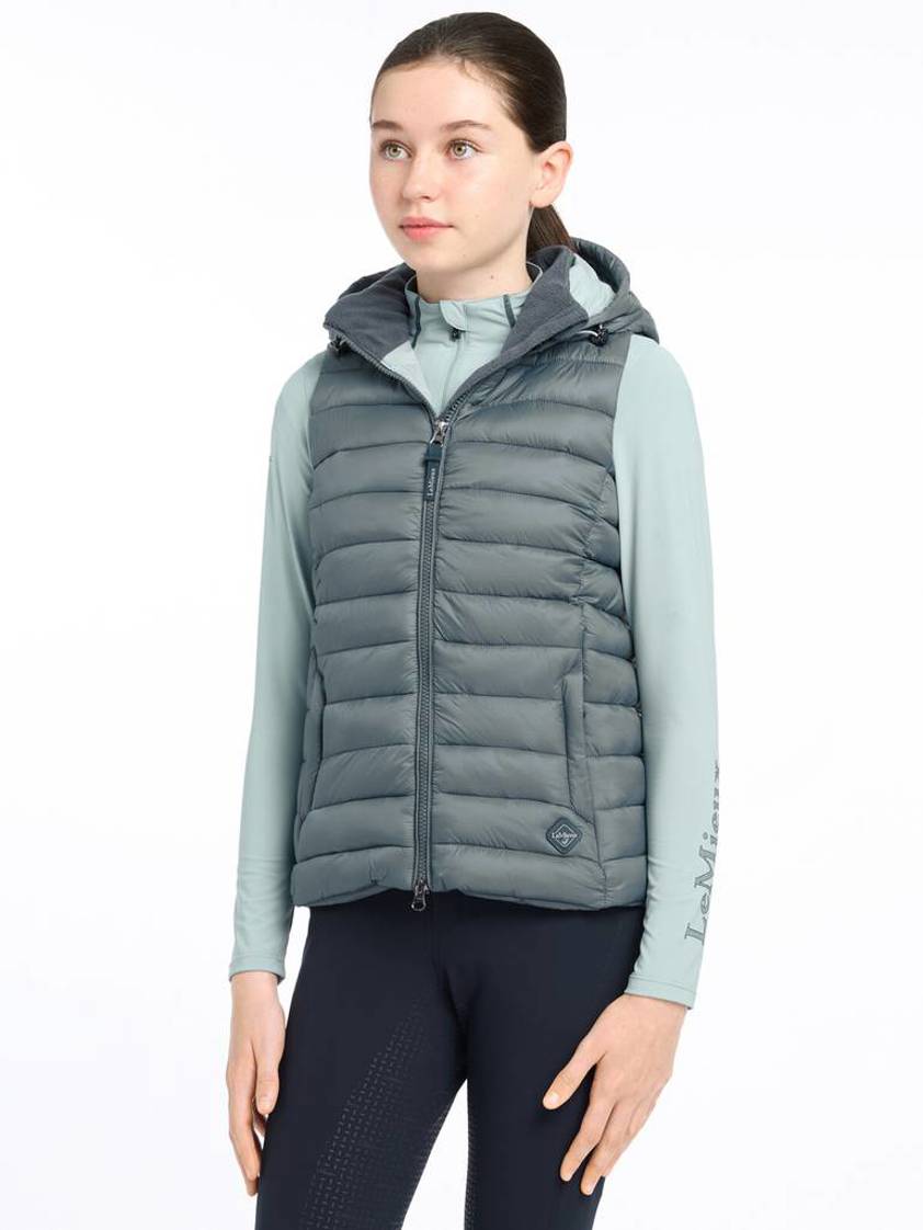 Petrol LeMieux Young Rider Milly Puffer Gilet