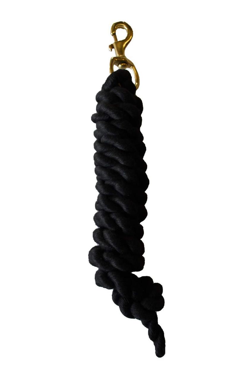 Black Rhinegold Plain Lead Rope