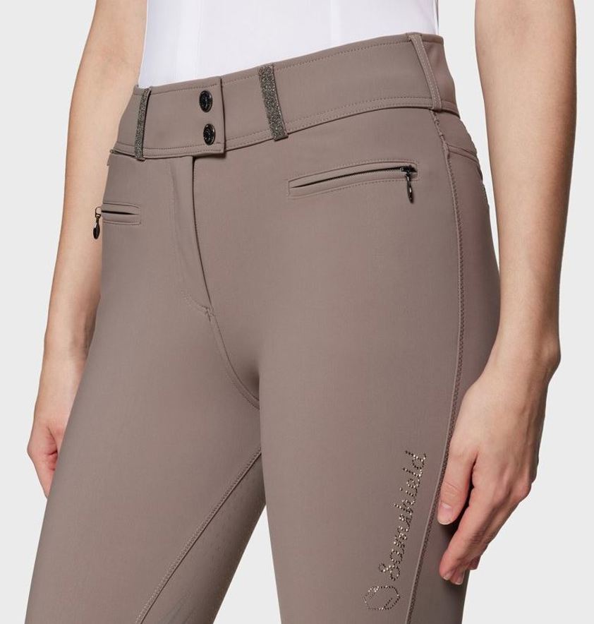 Volcanic Rock Samshield Claranova Knee Grip Breeches