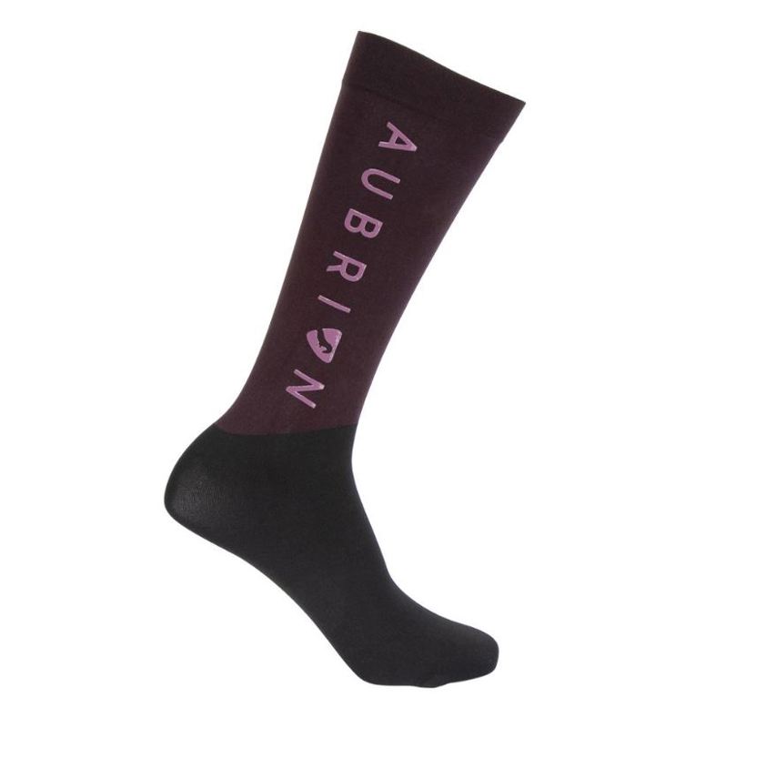 Black Cherry Aubrion Eltar Socks