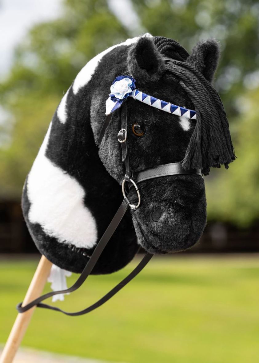 Black LeMieux Hobby Horse Showing Bridle