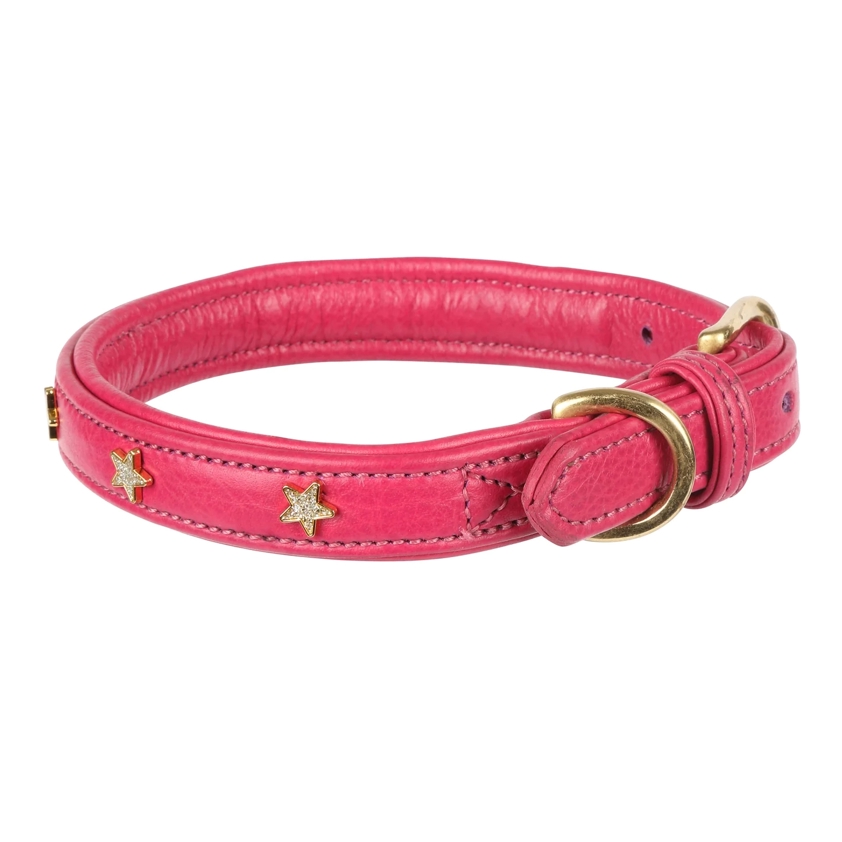 Pink Star Dog Collar