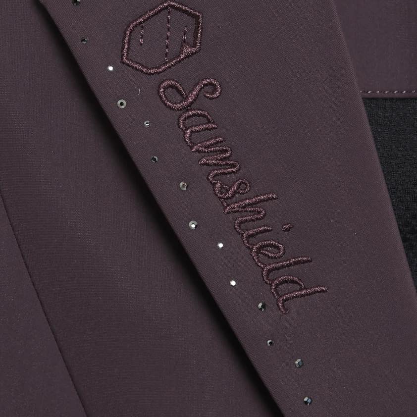 Aubergine Samshield Victorine Crystal Rain Show Jacket