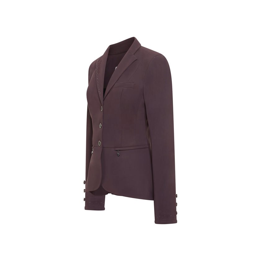 Aubergine Samshield Victorine Crystal Rain Show Jacket