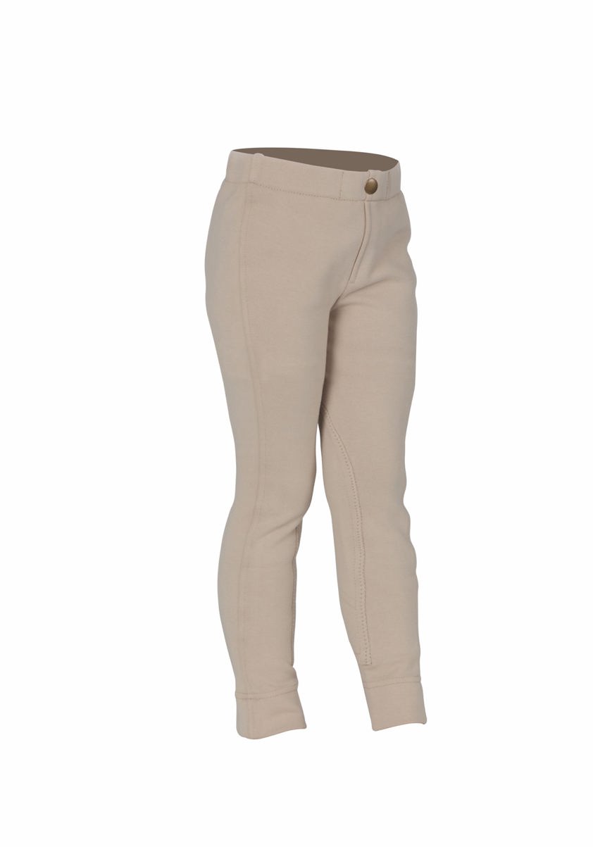 Beige Wessex Kids Pull-On Jodhpurs