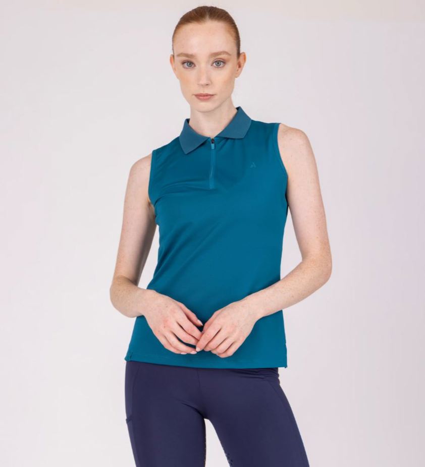Kingfisher Aubrion React Sleeveless Tech Polo