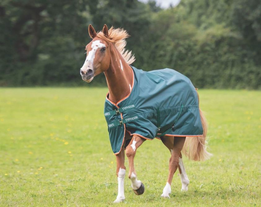 Green Typhoon Lite Turnout Rug