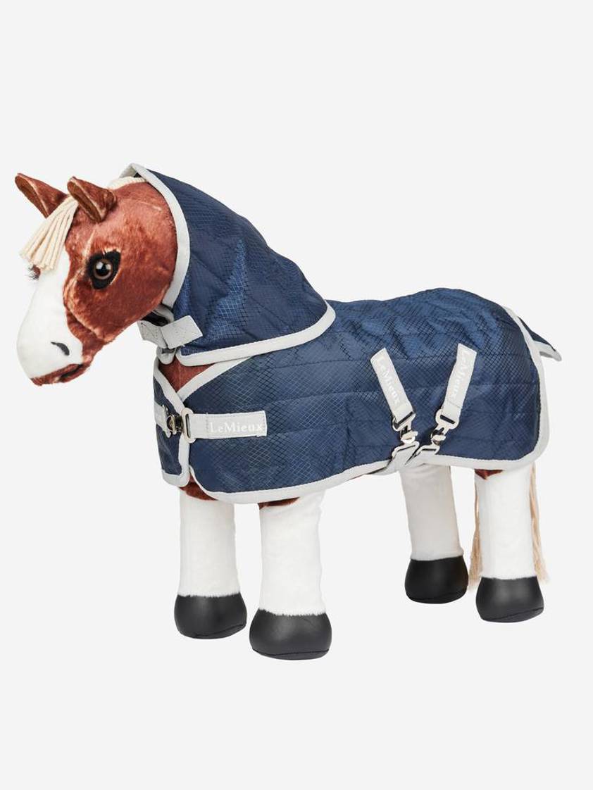 Navy LeMieux Toy Pony Stable Tek Rug