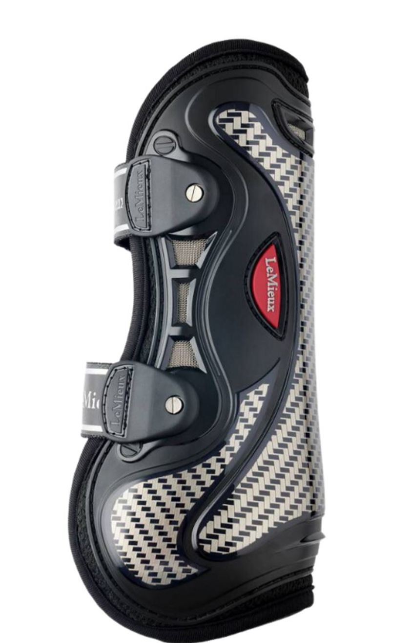 Black/Silver LeMieux EXO Flex Tendon Boots