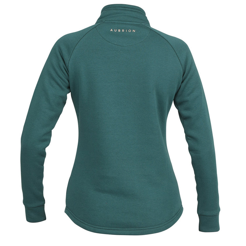 Dark Green Aubrion Elm Sweatshirt Half Zip