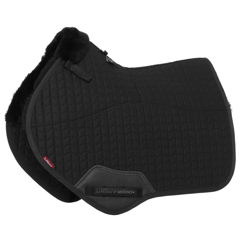 Black/Black LeMieux Half Lined Close Contact Square