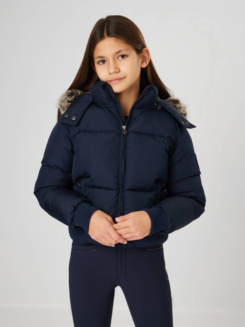 Navy LeMieux Young Rider Gia Puffer