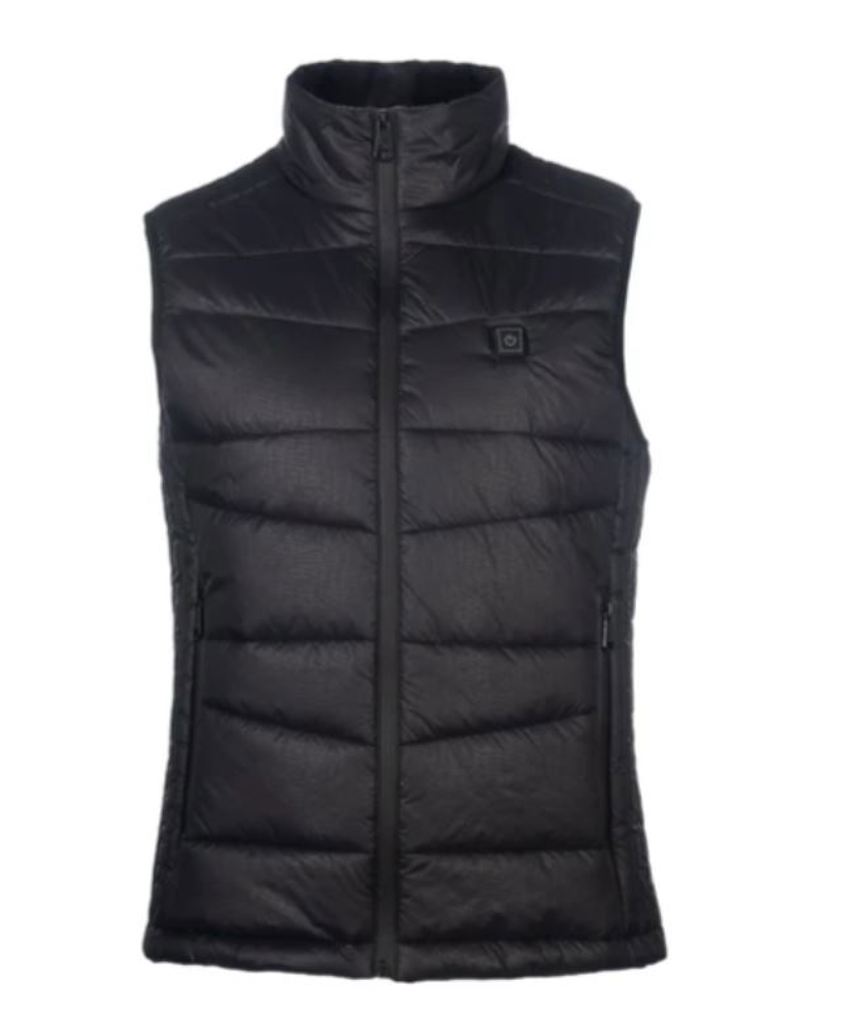Black HKM Mens Heating Vest