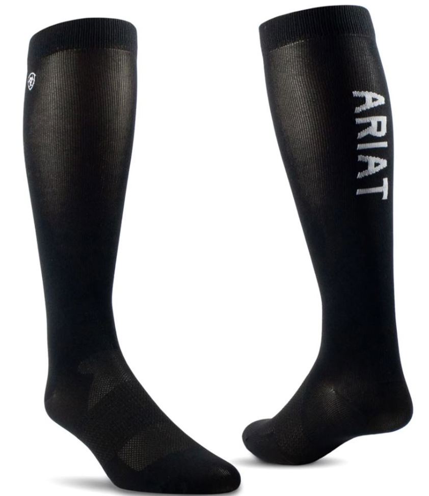 Black AriatTEK Essential Performance Socks