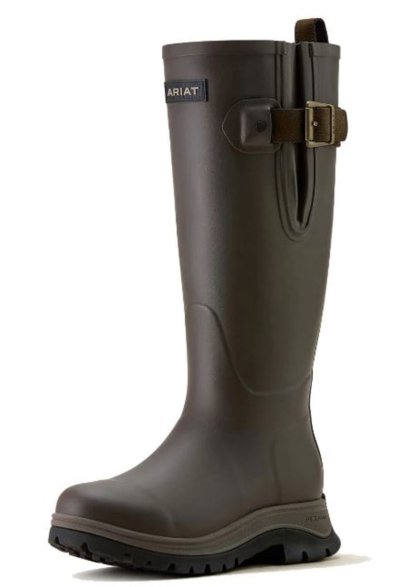 Bracken Brown Ariat Woodstock Rubber Boot