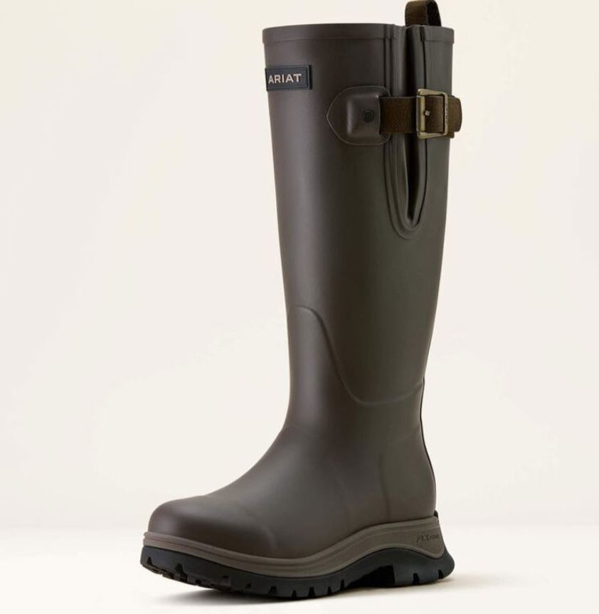 Bracken Brown Ariat Woodstock Rubber Boot