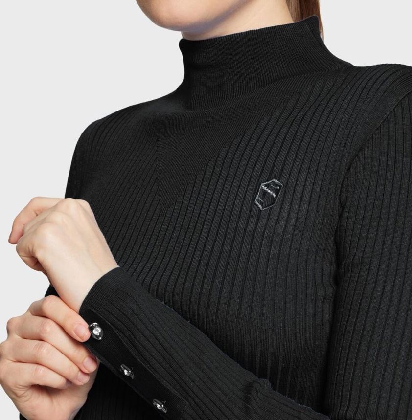 Black Samshield Lidia Pull Over Top