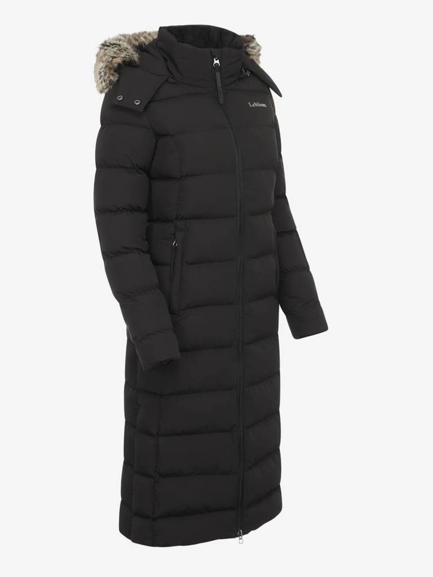 Black LeMieux Harper Longline Puffer Coat