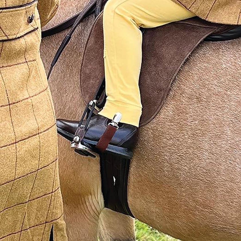 Brown Equetech Jodhpur Clips