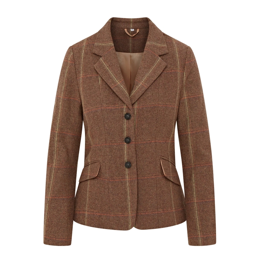 Brown Tweed Cameo Tweed Show Jacket