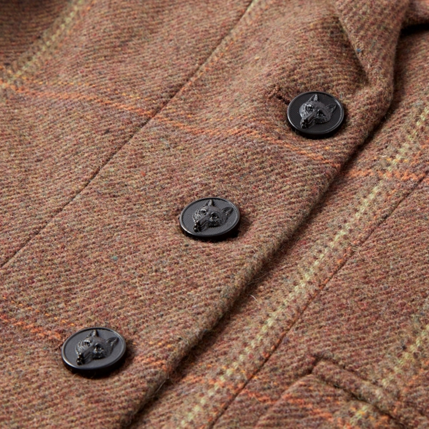 Brown Tweed Cameo Tweed Show Jacket