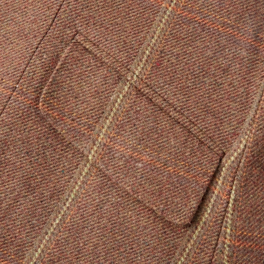 Brown Tweed Cameo Tweed Show Jacket