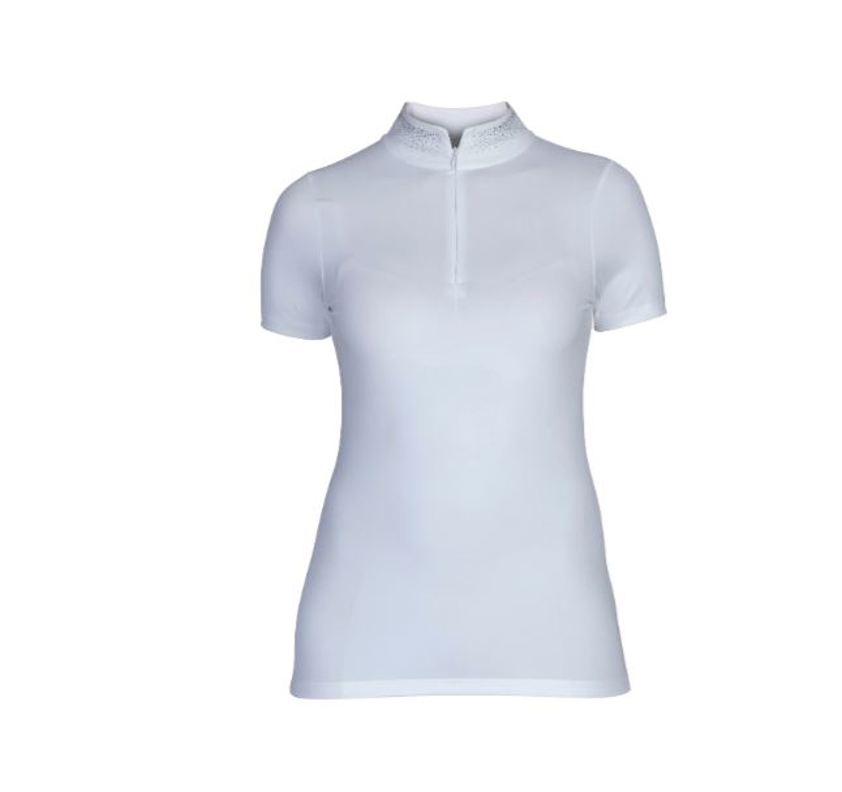 White Aubrion Optima GX Show Shirt