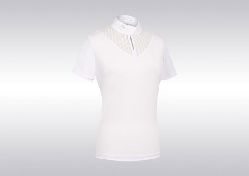 White Samshield Eleonore Show Shirt