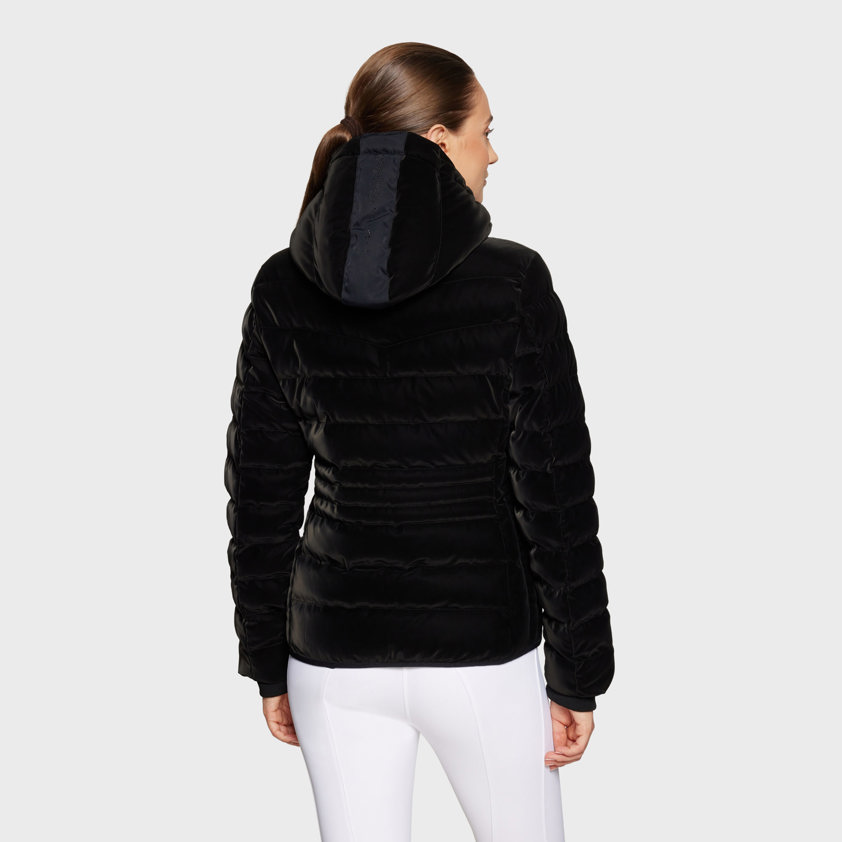 Black Velour Samshield Courchevelour Ladies Jacket