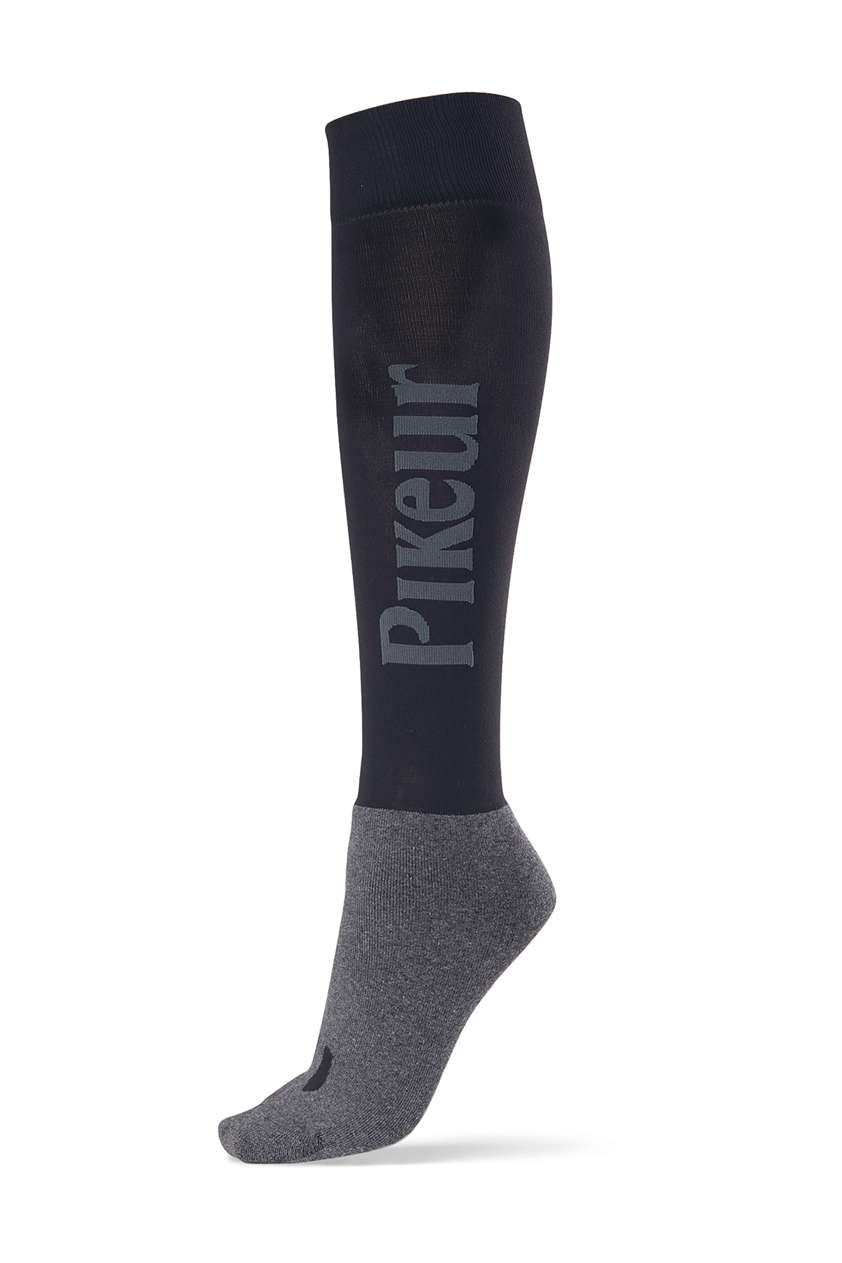 Grey Pikeur Logo Socks