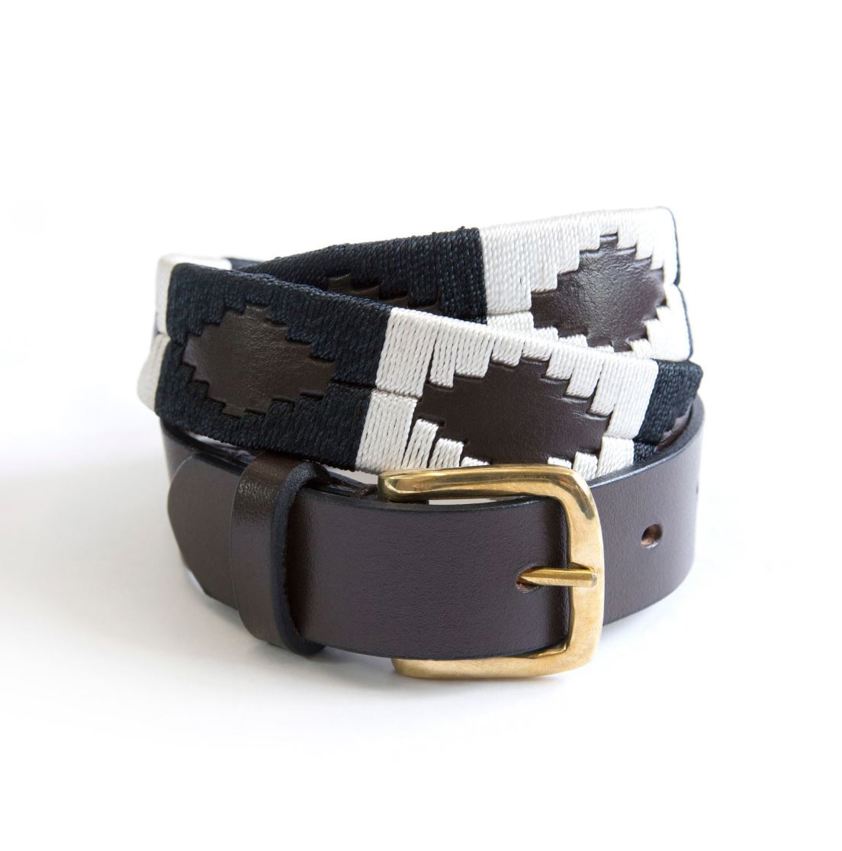 Ebony KM Polo Belt