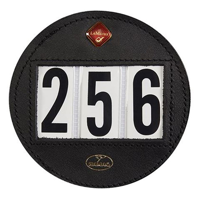 Brown LeMieux Bridle Number Holder