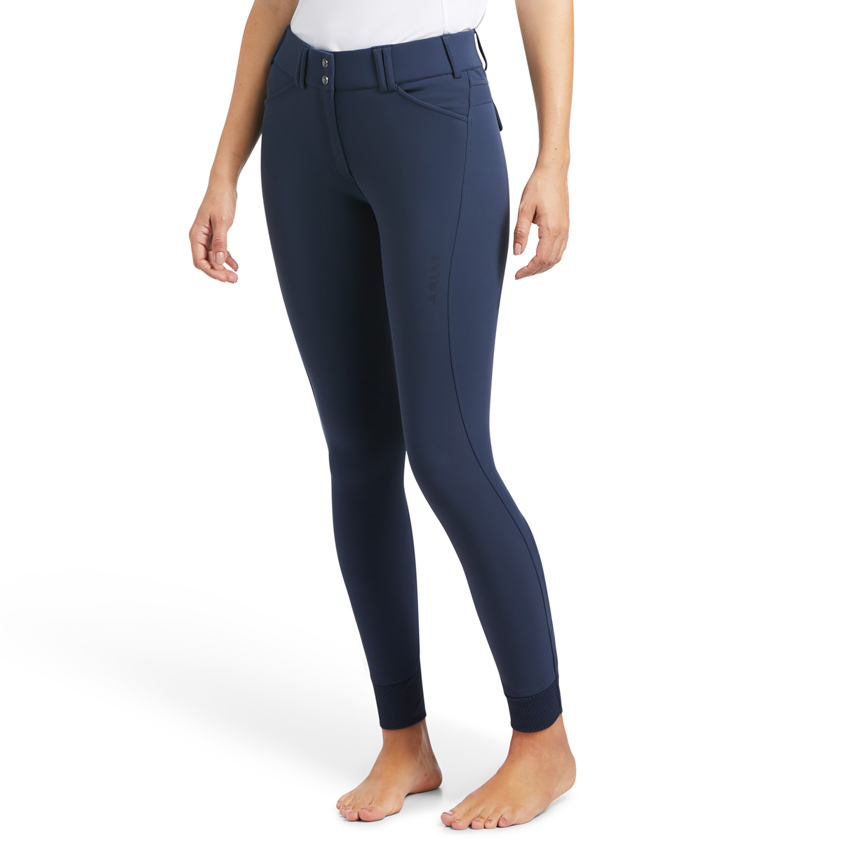 Blue Nights Ariat Tri Factor Knee Patch Breeches