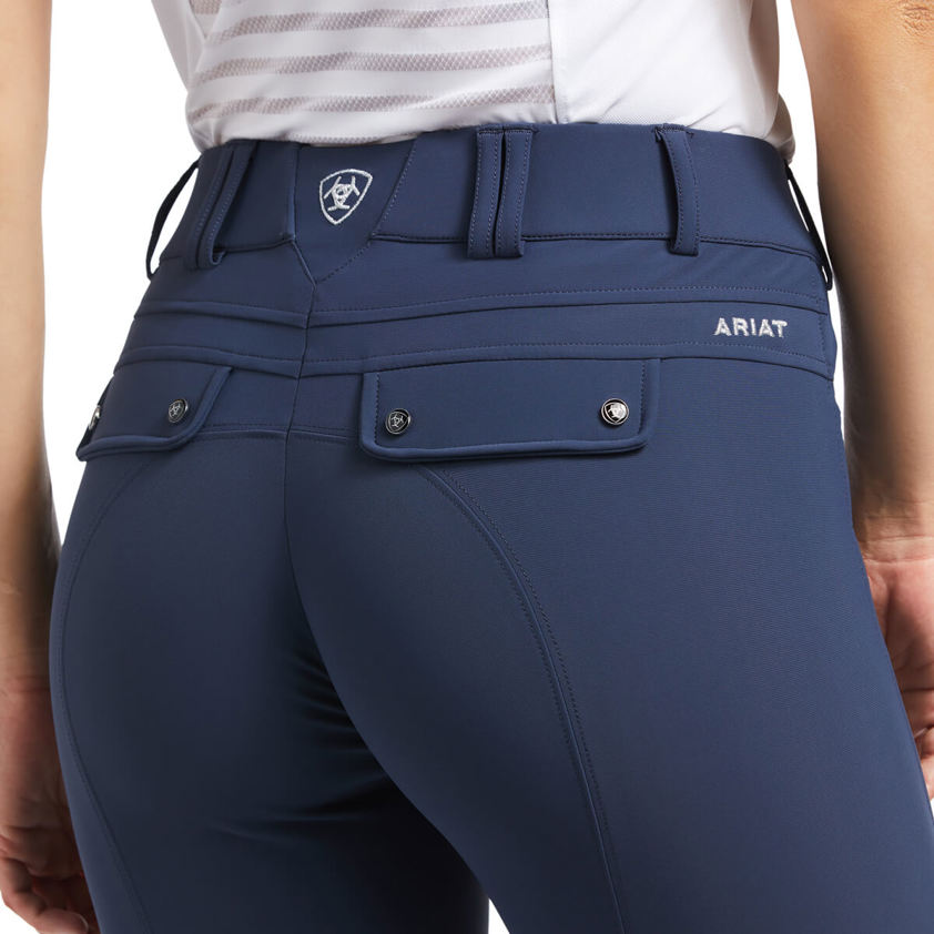 Blue Nights Ariat Tri Factor Knee Patch Breeches