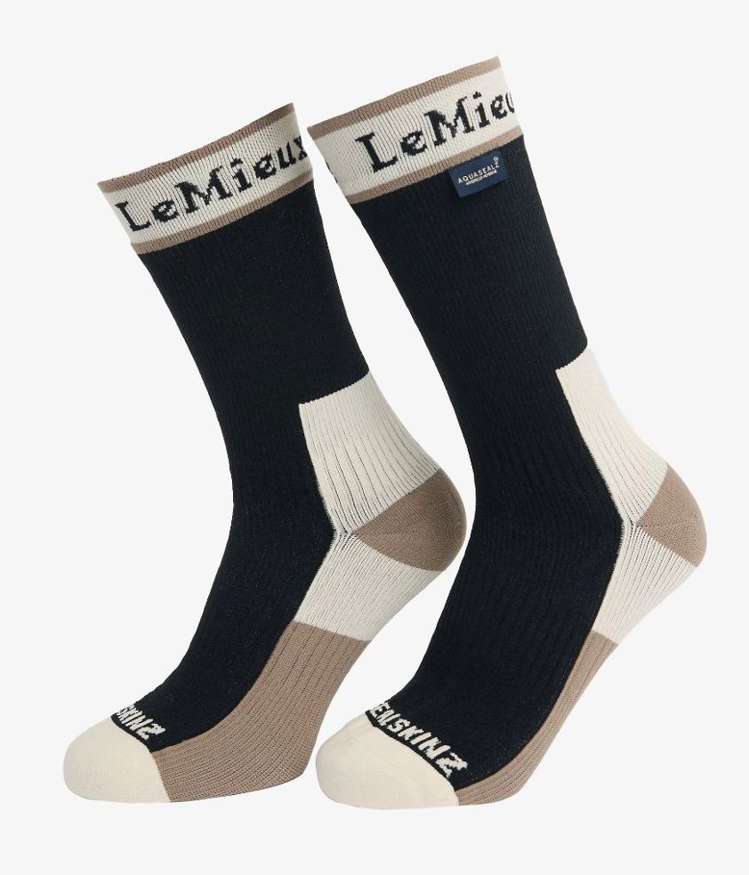 Navy LeMieux x Sealskinz Waterproof Socks