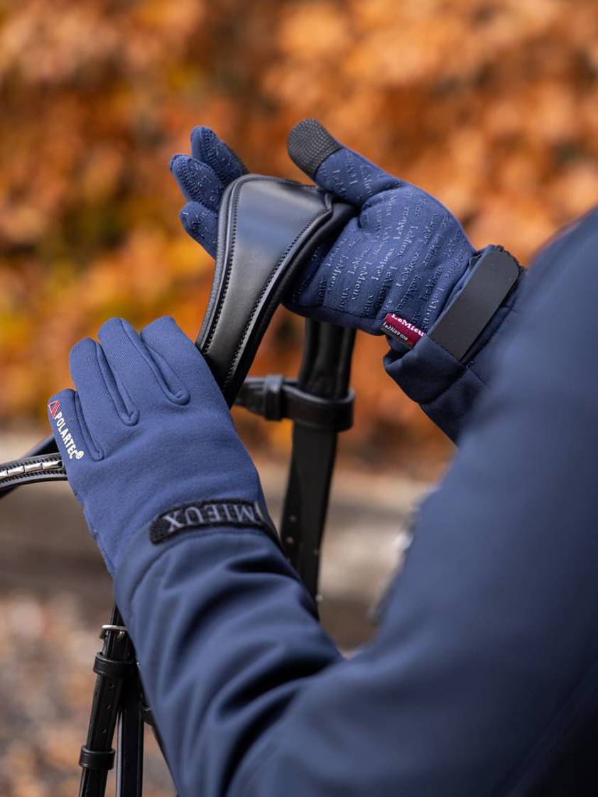 Navy LeMieux PolarTec Glove