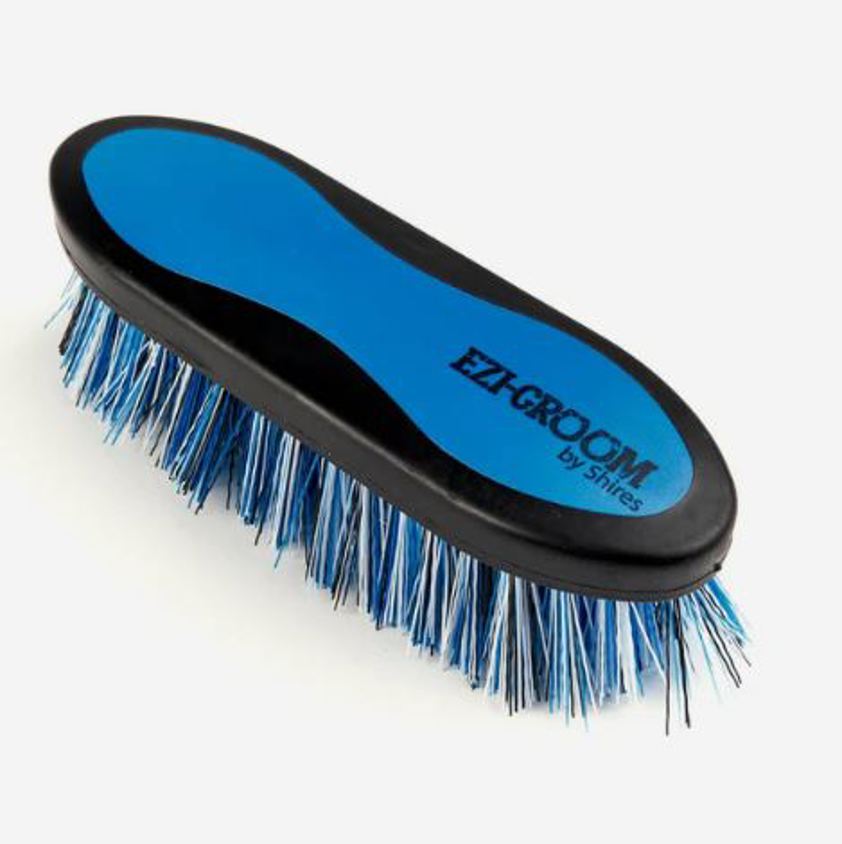 Blue Shires Ezi-Groom Dandy Brush
