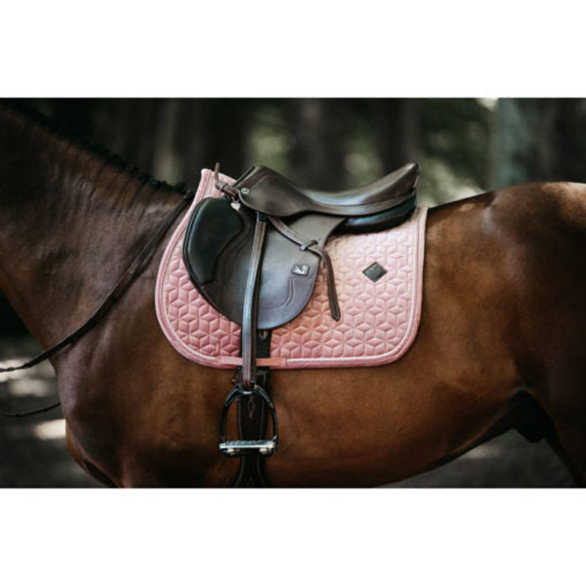 Purple Kentucky Velvet Saddlepad