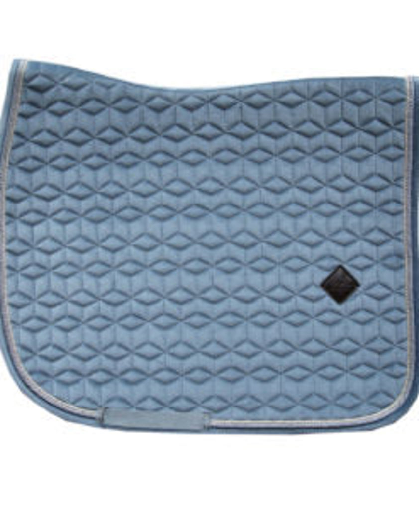 Light Blue Kentucky Velvet Saddlepad