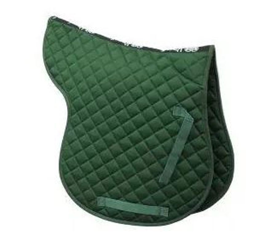 Green Rhinegold Quilted Numnah