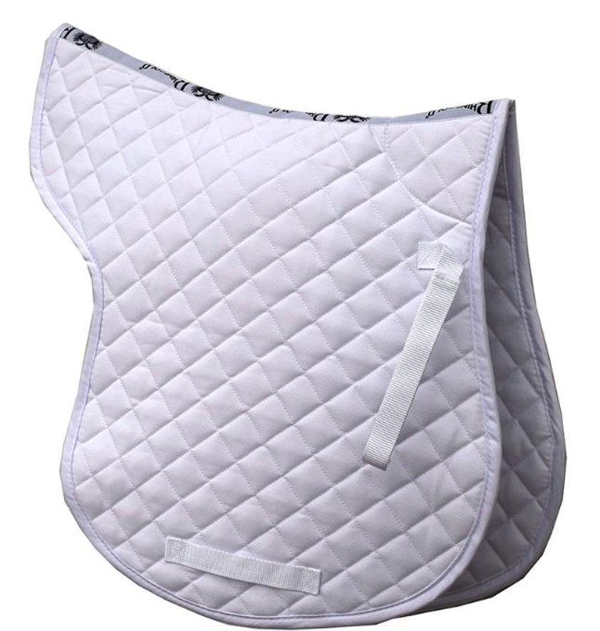 White Rhinegold Quilted Numnah