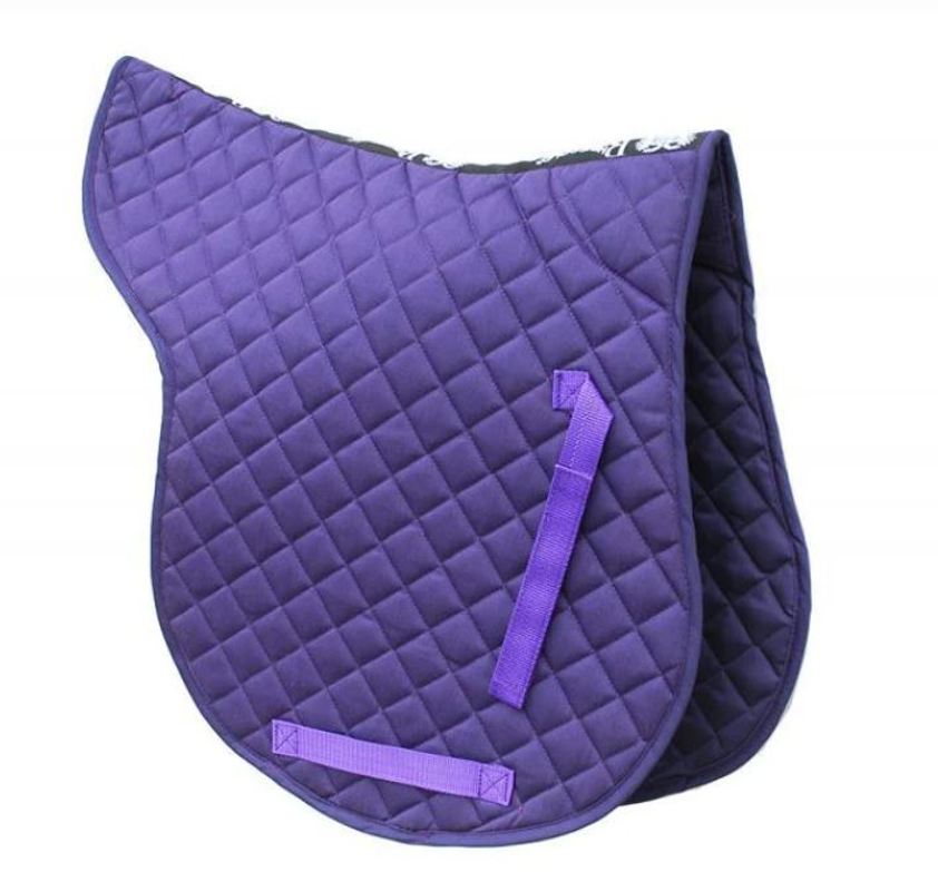 Purple Rhinegold Quilted Numnah